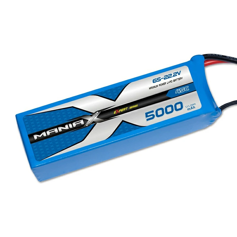 6S-22.2V 5000mAh 45C リポバッテリー