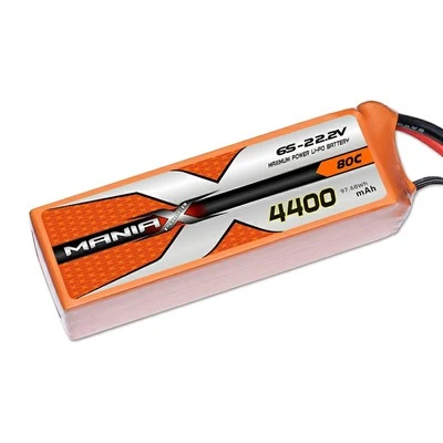 6S-22.2V 4400mAh 80C リポバッテリー